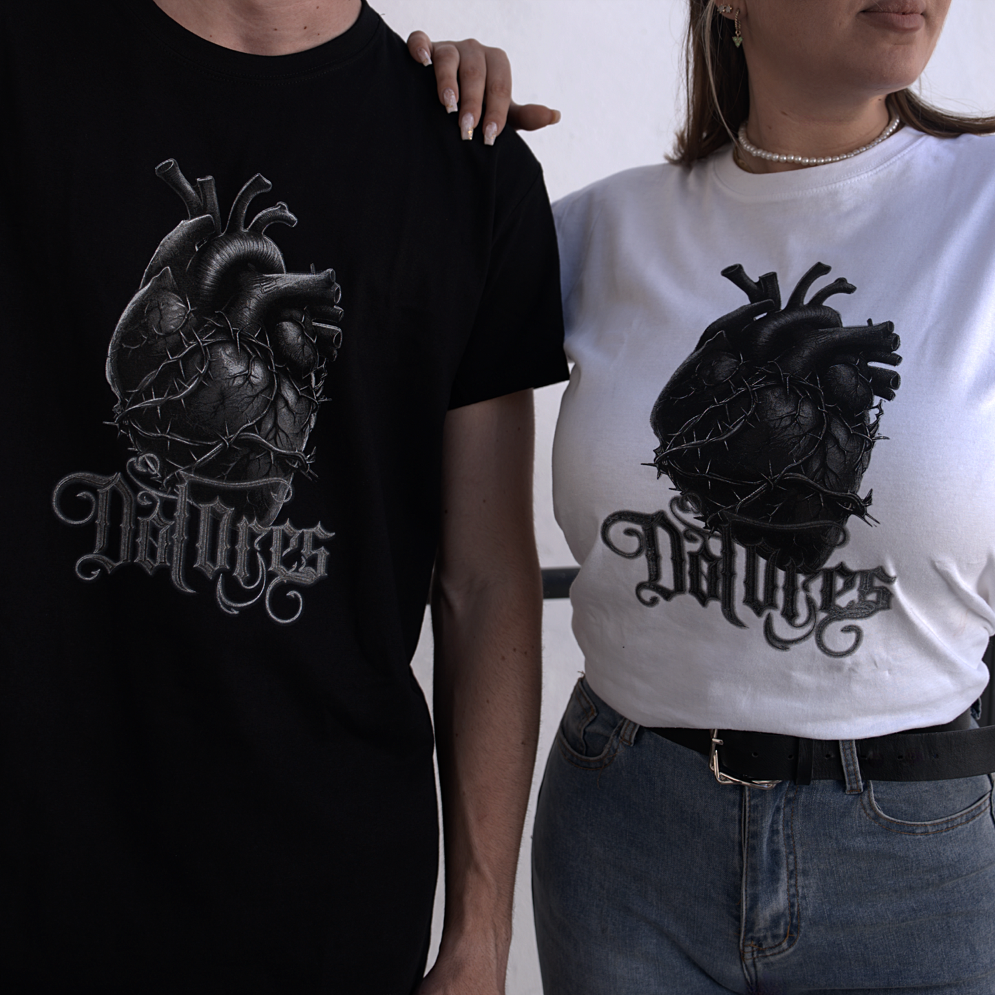 CAMISETA DOLORES BLANCA